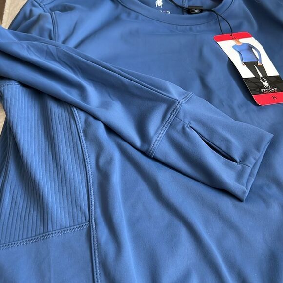 Spyder Women’s Active Long Sleeve Athletic Running Top - Picture 4 of 10